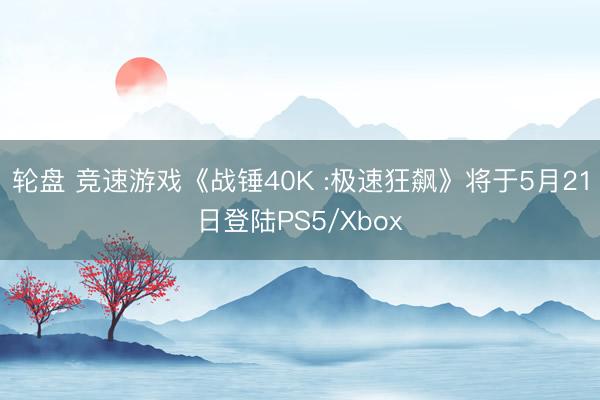 轮盘 竞速游戏《战锤40K :极速狂飙》将于5月21日登陆PS5/Xbox